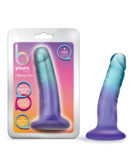 Blush B Yours 5″ Morning Dew Dildo – Sapphire by B Yours product image