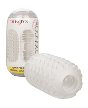 Boundless Reversible Ribbed Stroker – White by Boundless product image