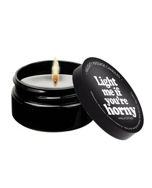 Kama Sutra Mini Massage Candle – 2 oz Light Me if You’re Horny by Kama Sutra product image