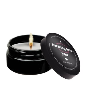 Kama Sutra Mini Massage Candle – 2 oz I F*cking Love You by Kama Sutra product image