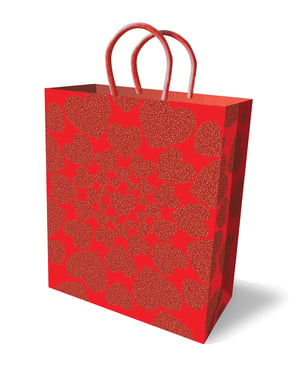 Glitter Hearts Gift Bag by Little Genie product image