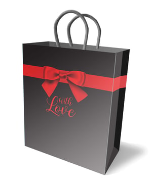 Red Bow With Love Gift Bag by Little Genie product image