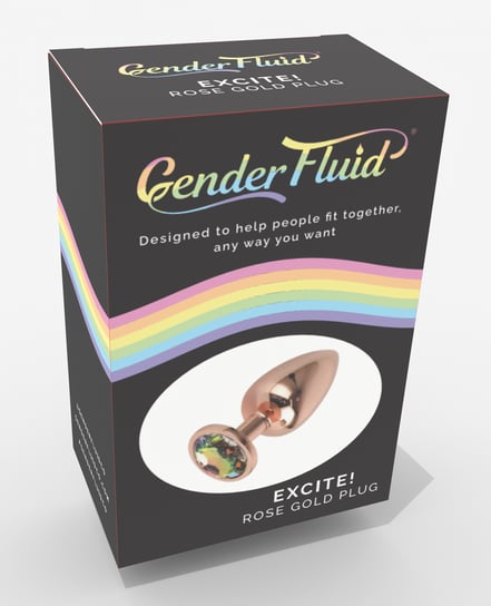 Gender Fluid Excite! Plug – Rose Gold by Gender Fluid product image