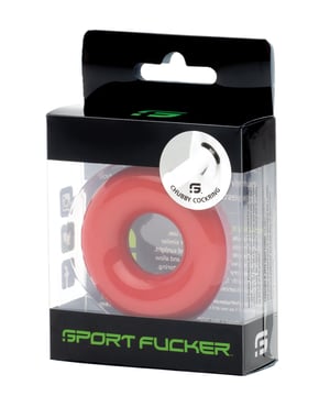 Sport Fucker Chubby Cockring – Red by Sport Fucker product image