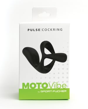 Sport Fucker Motovibe Pulse Cockring – Black by Sport Fucker product image