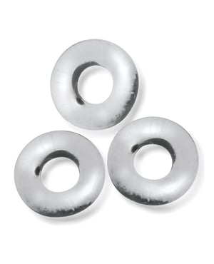 Oxballs Fat Willy 3 Pack Jumbo Cock Rings – Clear by Oxballs product image