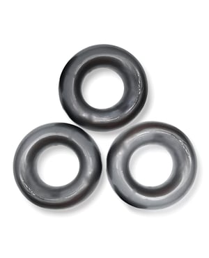 Oxballs Fat Willy 3 Pack Jumbo Cock Rings – Steel by Oxballs product image