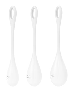 Satisfyer Yoni Power 1 Balls Training Set – White by Satisfyer product image