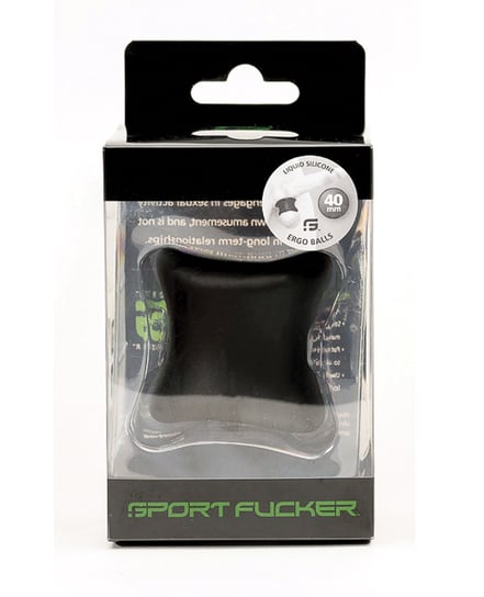 Sport Fucker Ergo Balls – 40 mm Black by Sport Fucker product image