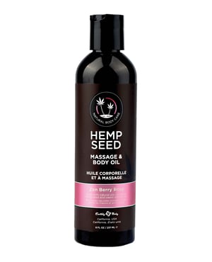 Earthly Body Massage & Body Oil – 8 oz Zen Berry Rose by Earthly Body product image