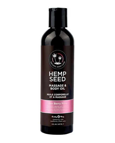 Earthly Body Massage & Body Oil – 8 oz Zen Berry Rose by Earthly Body product image