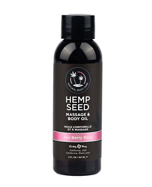 Earthly Body Massage & Body Oil – 2 oz Zen Berry Rose by Earthly Body product image