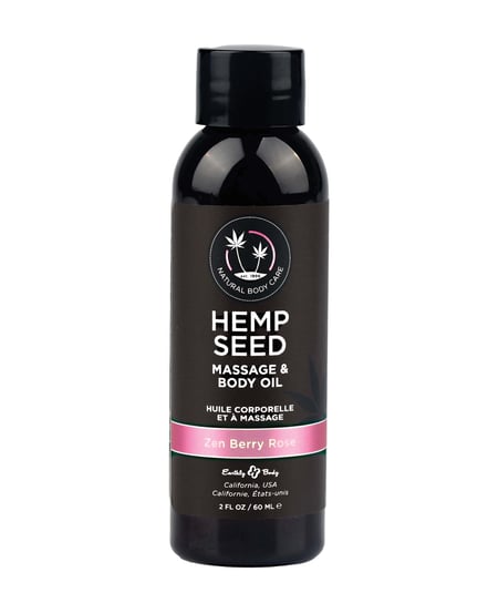 Earthly Body Massage & Body Oil – 2 oz Zen Berry Rose by Earthly Body product image