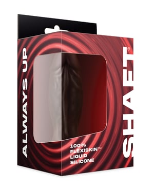 Shaft Model B Flexskin Liquid Silicone Bullet – Mahogany by Shaft product image