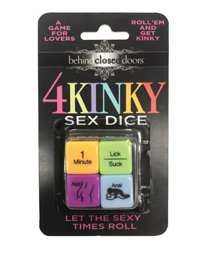 Behind Closed Doors 4 Kinky Sex Dice by Behind Closed Doors product image