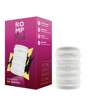 ROMP Mosh BJ Stroker – Clear by ROMP product image