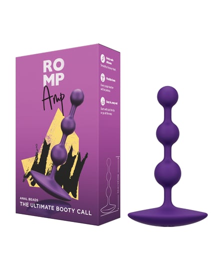 ROMP Amp Flexible Anal Beads – Violet by ROMP product image
