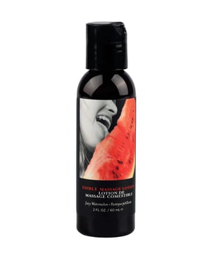 Earthly Body Hemp Seed by Night Edible Lotion – 2 oz Watermelon by Earthly Body product image