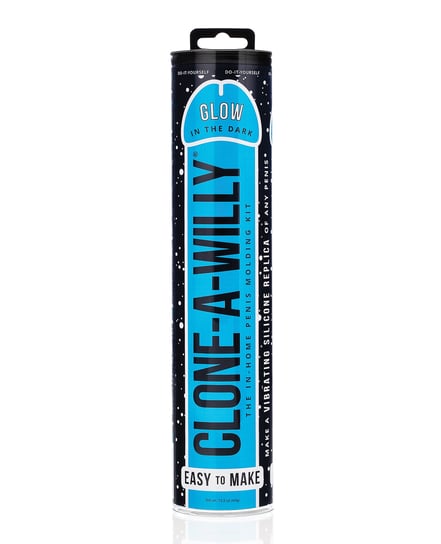 Clone-A-Willy Kit Vibrating Glow in the Dark – Blue by Clone A Willy product image