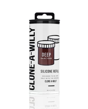 Clone-A-Willy Silicone Refill – Deep Tone by Clone A Willy product image