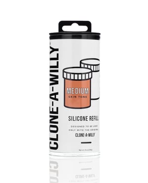 Clone-A-Willy Silicone Refill – Medium Tone by Clone A Willy product image