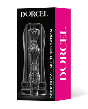 Dorcel Deep Blow Multi Sensation Sleeve – Clear by Dorcel product image