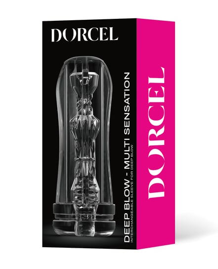 Dorcel Deep Blow Multi Sensation Sleeve – Clear by Dorcel product image