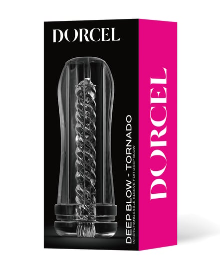 Dorcel Deep Blow Tornado Sleeve – Clear by Dorcel product image