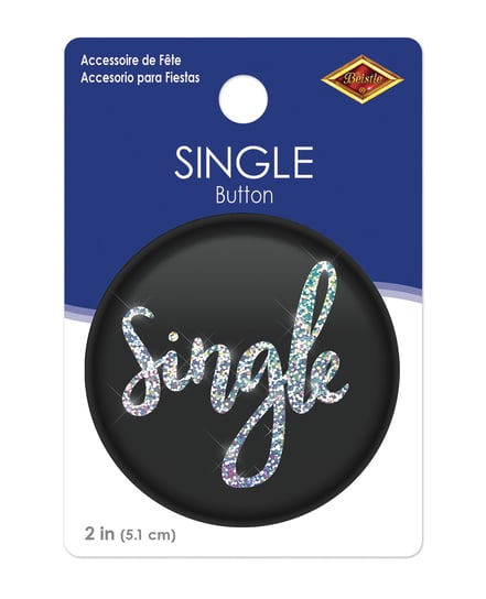 Single Button by Beistle product image