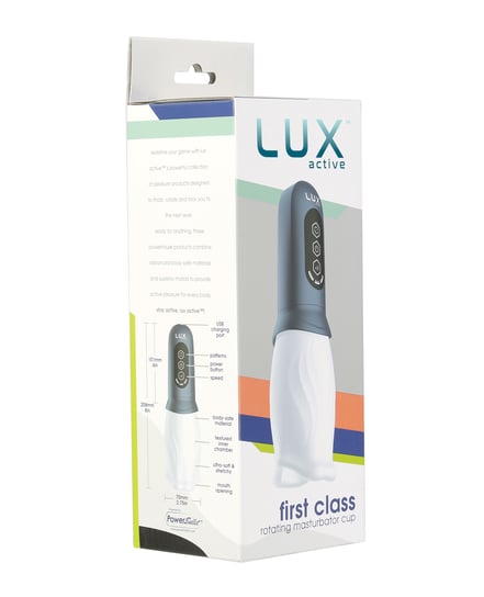 Lux Active First Class Rotating Masturbator Cup by Lux Active product image