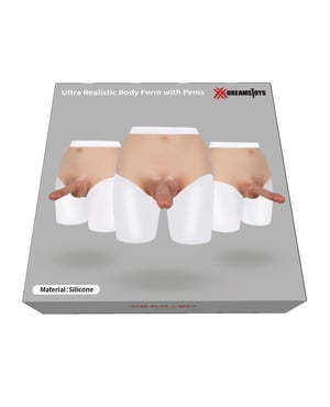 XX-DREAMSTOYS Ultra Realistic Penis Form Medium – Ivory by XX-Dreamtoys product image