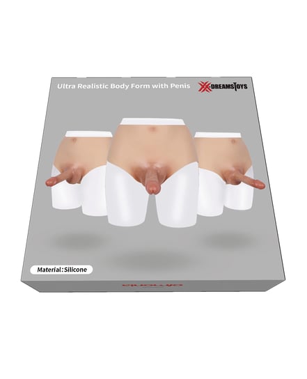 XX-DREAMSTOYS Ultra Realistic Penis Form Medium – Ivory by XX-Dreamtoys product image
