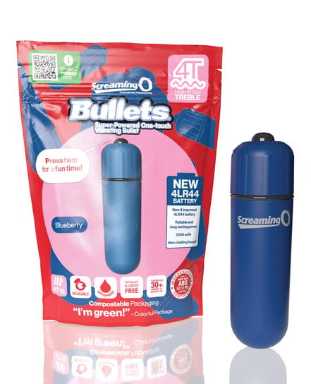 Screaming O 4T Bullet – Blueberry by Screaming O product image