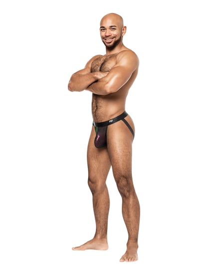 Hocus Pocus Stretch Poly Spandex Uplift Jock Purple S/M by Male Power product image