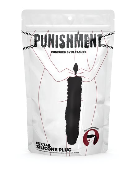 Punishment Fox Tail Plug – Black by Punishment product image