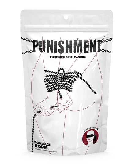 Punishment Bondage Rope – Black by Punishment product image