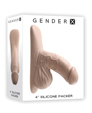 Gender X 4″ Silicone Packer – Ivory by Gender X product image