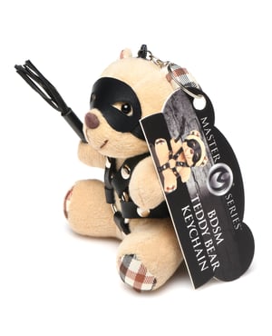 Master Series BDSM Teddy Bear Keychain by Master Series product image