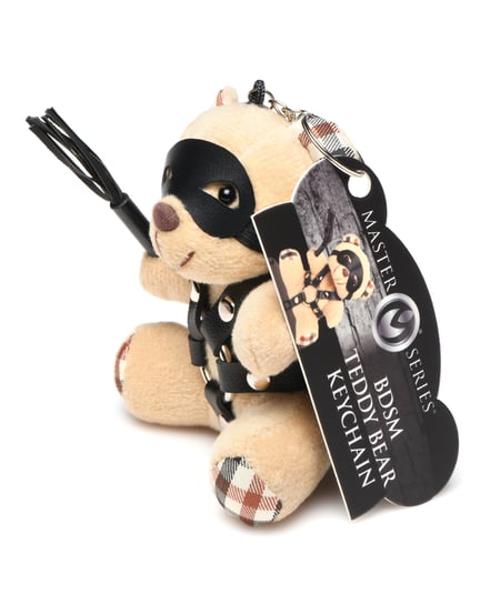 Master Series BDSM Teddy Bear Keychain by Master Series product image