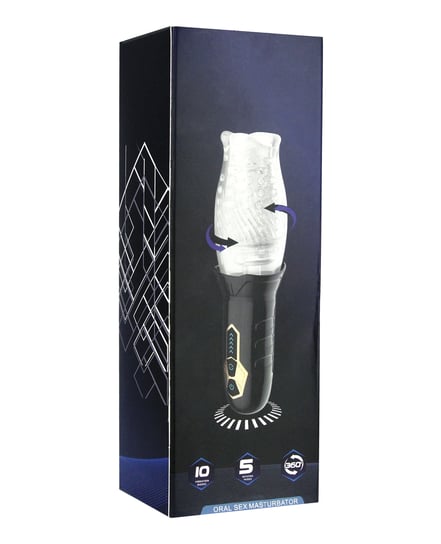 Cyclone Spinning Blow Job Simulator – Black by Secwell product image