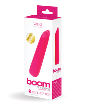 VeDO Boom Rechargeable Ultra Powerful Vibe – Pink by VeDO product image