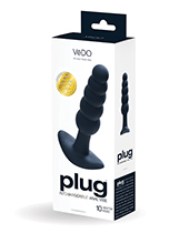 VeDO Plug Rechargeable Anal Plug – Black by VeDO product image