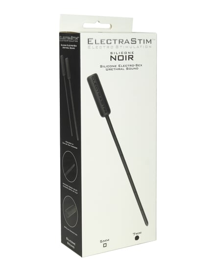 ElectraStim Silicone Noir Flexible Electro Sound – 7 mm by ElectraStim product image