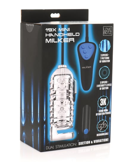 The Milker Mini Handheld Milker – Black by The Milker product image