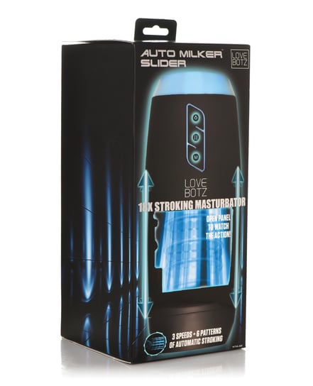 The Milker Auto Milker Slider Stroking Masturbator – Black by The Milker product image