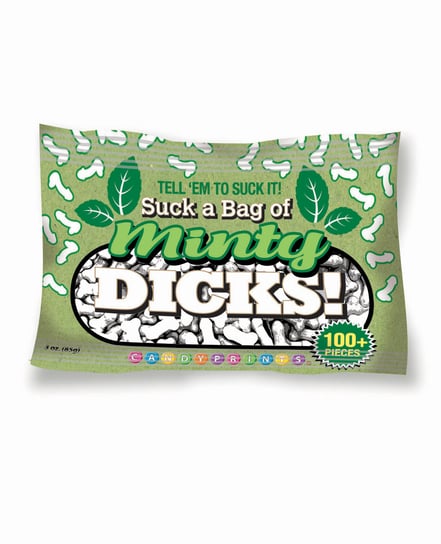 Suck A Bag of Minty Dicks Bag – 3 oz by Candy Prints product image
