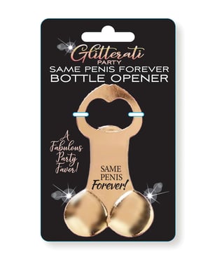 Glitterati Penis Bottle Opener by Candy Prints product image
