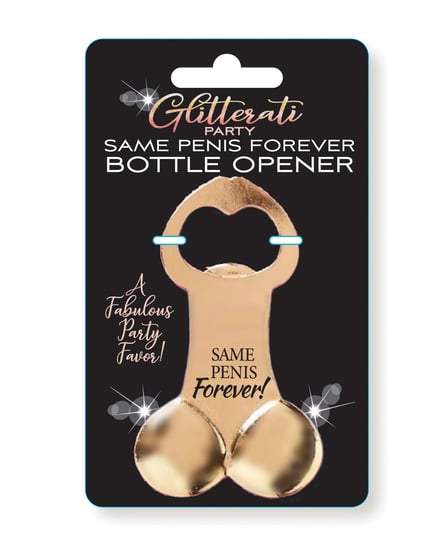Glitterati Penis Bottle Opener by Candy Prints product image