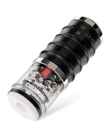 Warrior Auto Thrusting Male Masturbator – Black by Honey Play Box product image