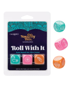Naughty Bits Roll With It Icon Based Sex Dice by Naughty Bits product image